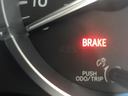 Brake Warning Light On Dash